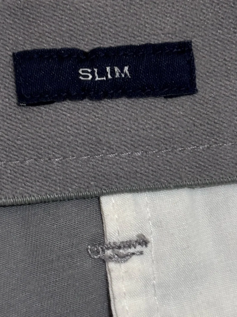 J. Crew Flex Slim Men's Grey Chino Trousers Sz 36/32